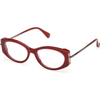 Max Mara Kvinde MM5204 069 Optiske stel Acetat Bordeaux Rund Normal