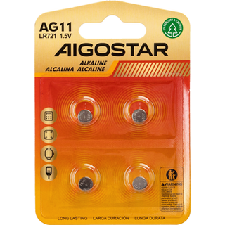 AG11 LR721 - Knapbatteri 4-pak 1,5V
