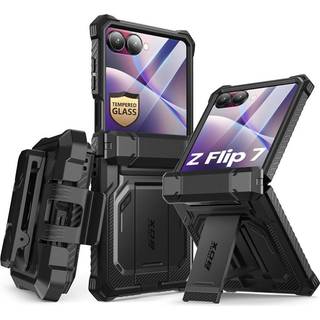 Samsung Galaxy Z Flip7 Supcase i-Blason Armorbox Hybrid Cover - Sort