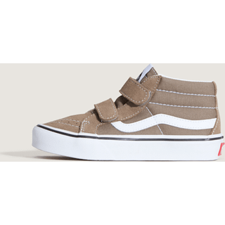 Vans - Kids SK8-Mid Shoes (4-8 Years), Brown, Size: 32.5 - Brown - 32.5