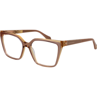 Ana Hickmann AH6508 H01 53 Briller Kvinder Brun - Transparent Brown On Light Brown - 53mm