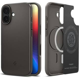 Spigen Thin Fit Cover - iPhone 17 - MagSafe Kompatibel - Grå