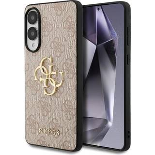 Samsung Galaxy S25 Edge Guess 4G Big Metal Logo Hybrid Cover - Pink