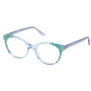 Guess GU50267 Børn 092 46 Briller Børn Blue - Transparent Light Blue - 46mm