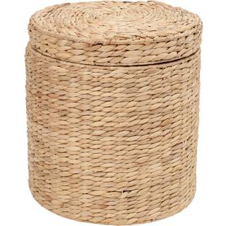 Dixie Lily Puf Med Låg Naturlig - Fodskamler Vandhyacint Natural - 45259