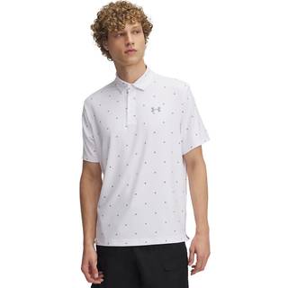 Under Armour Playoff 3.0 Printed Polo White/Steel L