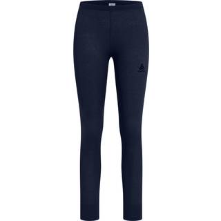 Odlo Women's Base Layer Bottom Long Active Warm Eco Syntetisk undertøj Damer størrelse S farve blå