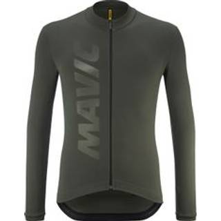 Mavic Aksium Thermo Jersey Cykeljersey Herrer størrelse XL farve grå
