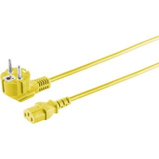 MICROCONNECT Power Cord Schuko Angled -