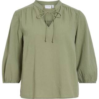 Vipetra Slids I Halsudskæring Top Med 3/4-ærmer