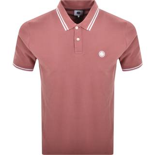 Pretty Green Barton Polo T Shirt Ruby