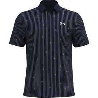 Under Armour Playoff 3.0 Printed Men's Polo Midnight Navy / White / White M