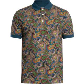 Pretty Green House Paisley Polo T Shirt Multi