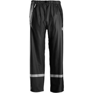 Snickers 8201 regnbukser, pu sort XS