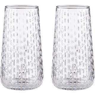 Marimekko Sykys Glas, klart glas, 2 stk.