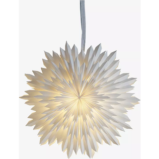 Star Trading Ice adventsstjerne Ø50 cm Hvid