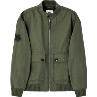 Pretty Green Hatton Harrington Jacket Khaki