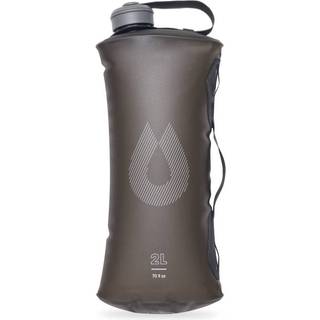 Hydrapak Seeker - Sammenfoldelig vandopbevaring (2L/70 oz) - BPA & PVC Gratis campinghydrationsreservoirpose - Mammoth Gray