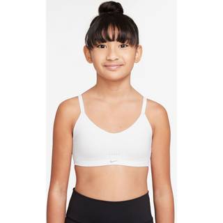 Nike Alate-sports-bh til piger - hvid - S