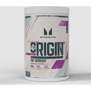 Origin Pre-Workout - 30servings - American Grape