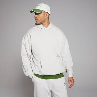 MP Lifestyle Oversized Hoodie − Grey Marl - XXS-XS - Grå