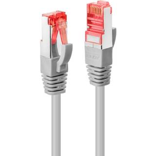 LINDY Cat.6 S/FTP Kabel, grau, 3m  Patchkabel
