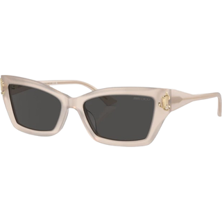 Jimmy Choo JC5011U 502587 55 Solbriller Kvinder Brun - Frosted Sandy Brown - 55mm