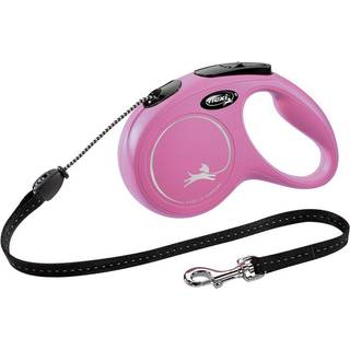 Flexi-line New Classic 5 m - Pink / Med Snor / S
