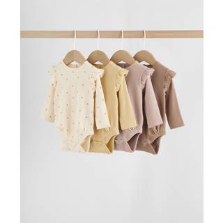 Next Baby Langærmet Frill Sparkedragt 4 Pack (0mdr.-2år)