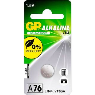 GP Alkaline Battery LR44 1.5V 1 pc