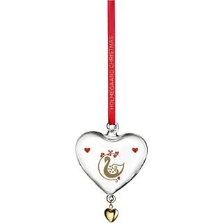 Holmegaard Ann-sofi Romme Julehjerte 2025 - Julepynt Glas Klar - 4800585