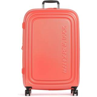 Mandarina Duck Logoduck+ Kuffert med 4 hjul koral