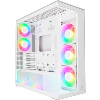Arctic Xtender Case White Tårn Udvidet ATX Ingen strømforsyning Glass Hvid