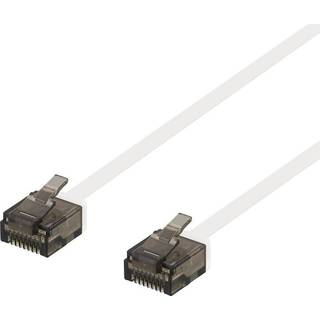 Deltaco UTP Netværkskabel Cat6 2m Hvid
