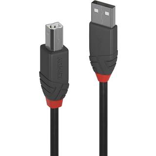 Lindy Anthra USB 2.0 kabel (USB-A B) | 3 meter | PRIS-MATCH