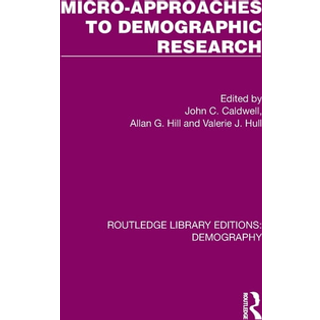 Micro-Approaches to Demographic Research