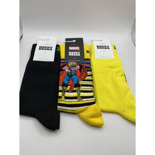 Happy Socks Marvel Thor Sock - Yellow - Str 41/46 * Kampagne *