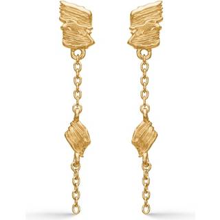 Studio Z Glacier øreringe i forgyldt