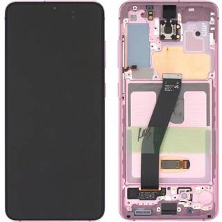 Samsung Galaxy S20 LCD Skærm Original - Cloud Pink