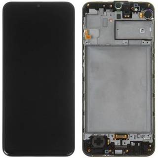 Samsung Galaxy M31 LCD-skærm - Sort