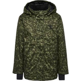 Hummel Kids' hmlURBAN Tex Jacket Olive Night, 128