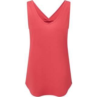 Sherpa Women's Bali V-Neck Tank Top Damer størrelse XS farve rød