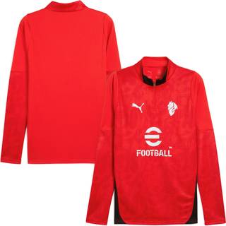 PUMA AC Milan 25/26 Training Quarter-Zip Top Men, Sport, Red/Black, S