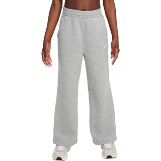 Nike Sportswear Club Fleece-bukser med brede ben til piger - grå - XL