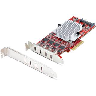 StarTech.com P10Q4C-USB-CARD-LP interface-kort/adapter Intern USB 3.2 Gen 2 (3.1 Gen 2)
