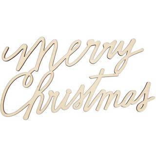 Holzschriftzug magnetisch "Merry Christmas" 28,5x18,5cm
