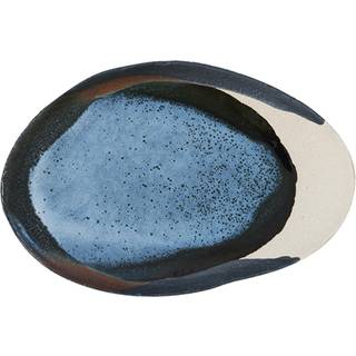 Jars Ceramistes - Wabi Mini Ovale Plate Awa - Assietter - Pierre Casenove