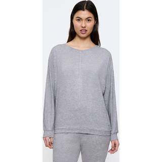 Triumph Cozy Comfort bluse, grå, Størrelse: 42, Dame