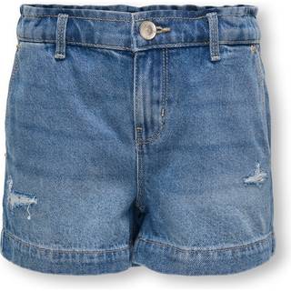 Kogcomet Mellemhøj Talje Wide Leg Fit Denim-shorts - 134