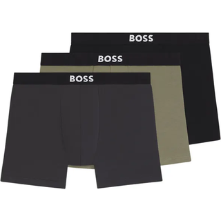 BOSS 3pak boxershorts i mørke nuancer til herre